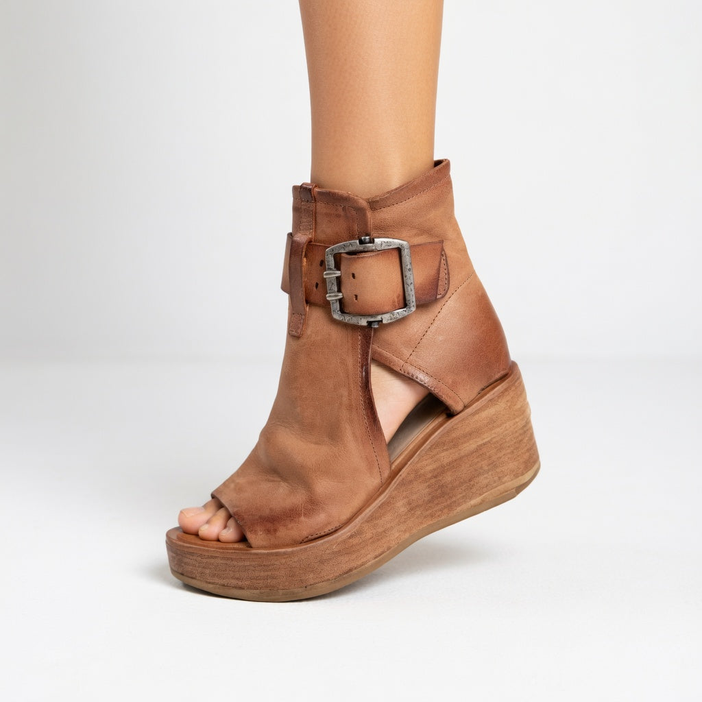 Serelia™ | Moderne Open Sleehak Sandalen