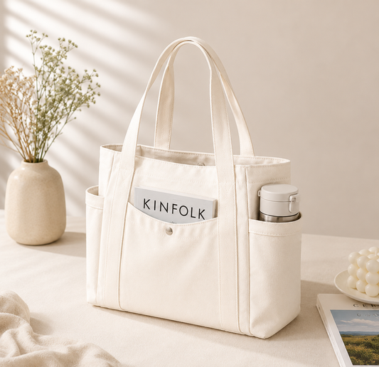 THE VIRGINIA™ | De Canvas Tote voor Elke Dag