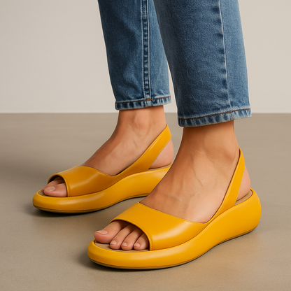Isara™ | Comfort Sleehak Sandalen met Antislip