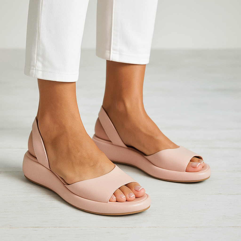 Isara™ | Comfort Sleehak Sandalen met Antislip