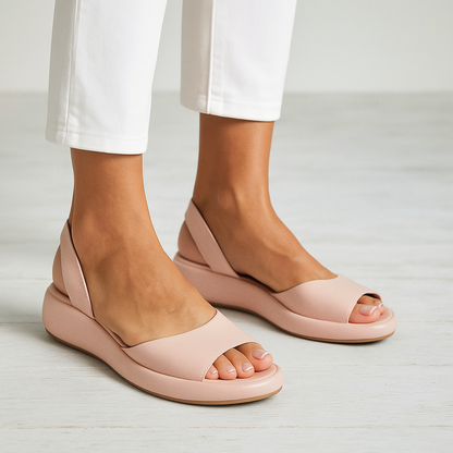 Isara™ | Comfort Sleehak Sandalen met Antislip