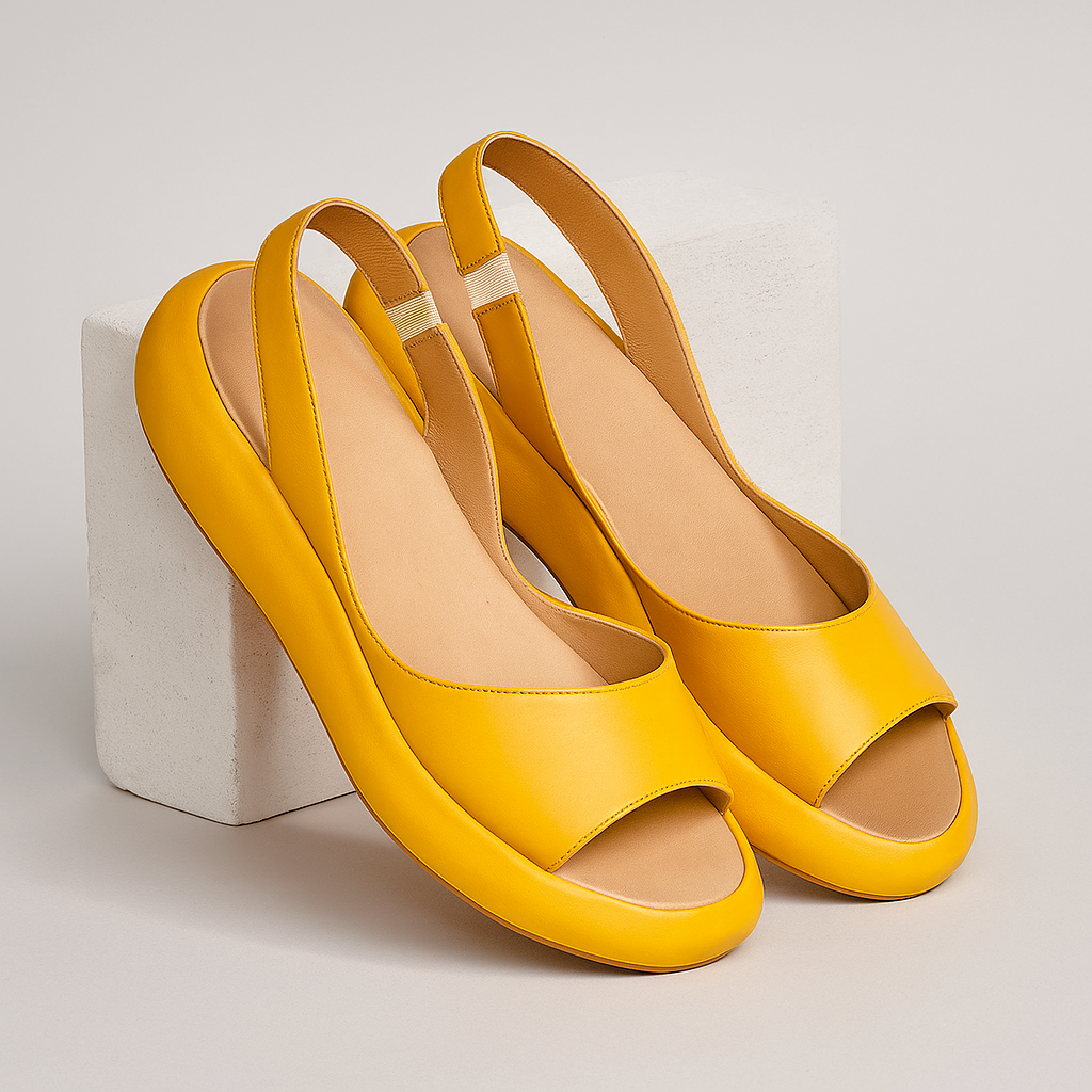 Isara™ | Comfort Sleehak Sandalen met Antislip