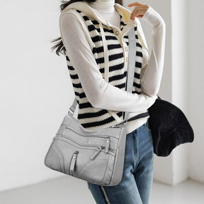 Delona Vintage casual tas