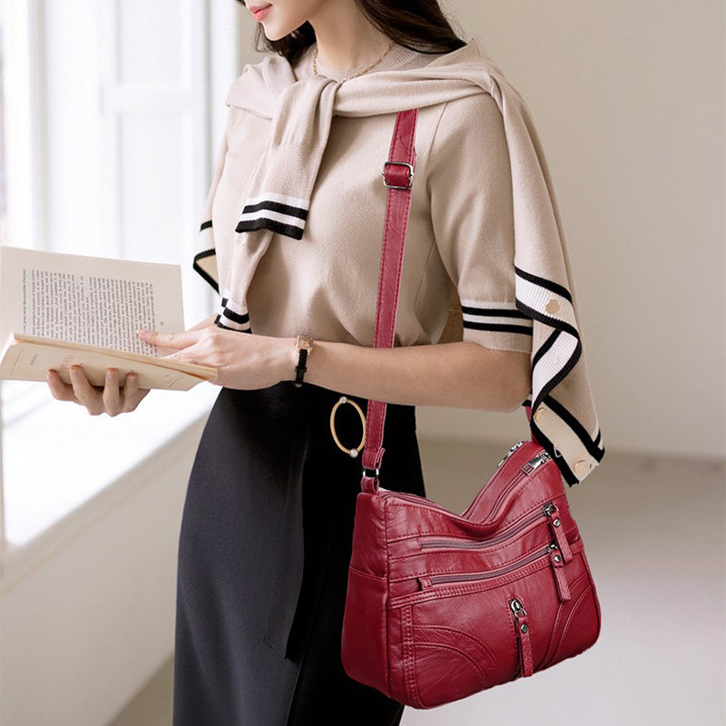 Delona Vintage casual tas
