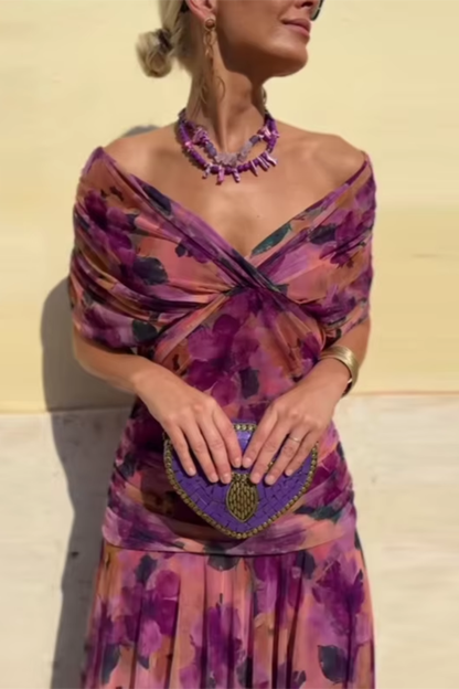Valenne™ | Elegante Maxi Jurk met V-Hals