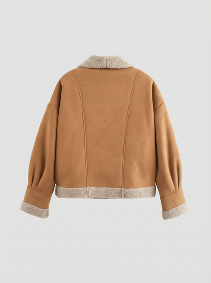 Teddy Shearling Jasje | Warm & Stijlvol Elivra