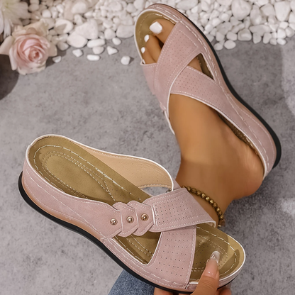 Estelle™ | Orthopedische Sleehak Sandalen