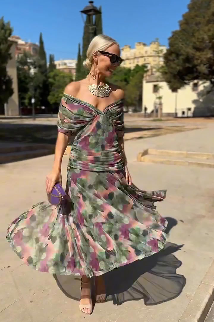 Valenne™ | Elegante Maxi Jurk met V-Hals