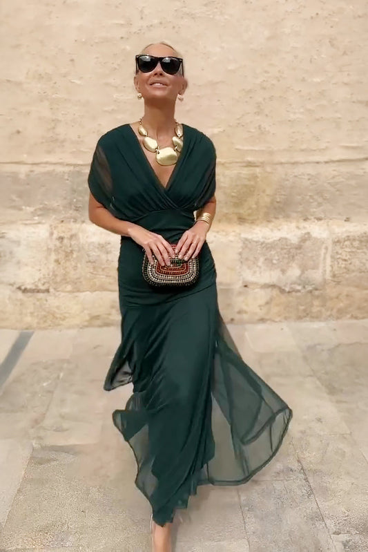 Valenne™ | Elegante Maxi Jurk met V-Hals