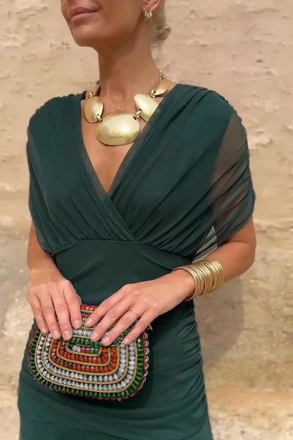 Valenne™ | Elegante Maxi Jurk met V-Hals