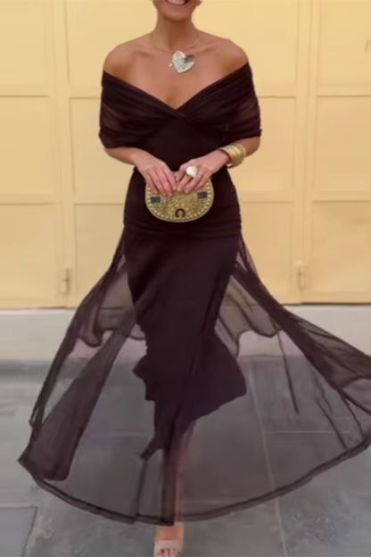 Valenne™ | Elegante Maxi Jurk met V-Hals