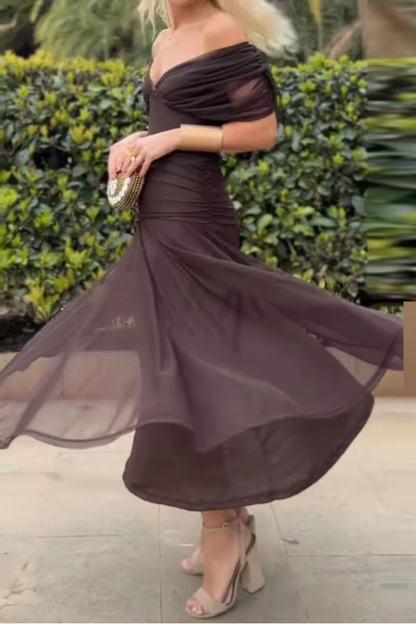 Valenne™ | Elegante Maxi Jurk met V-Hals