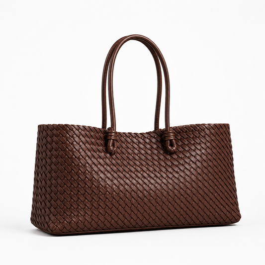 Bella™ | Handgeweven Tote Met Luxe Uitstraling