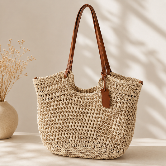 Celeste™ | Gehaakte Shopper Met Tijdloze Elegantie