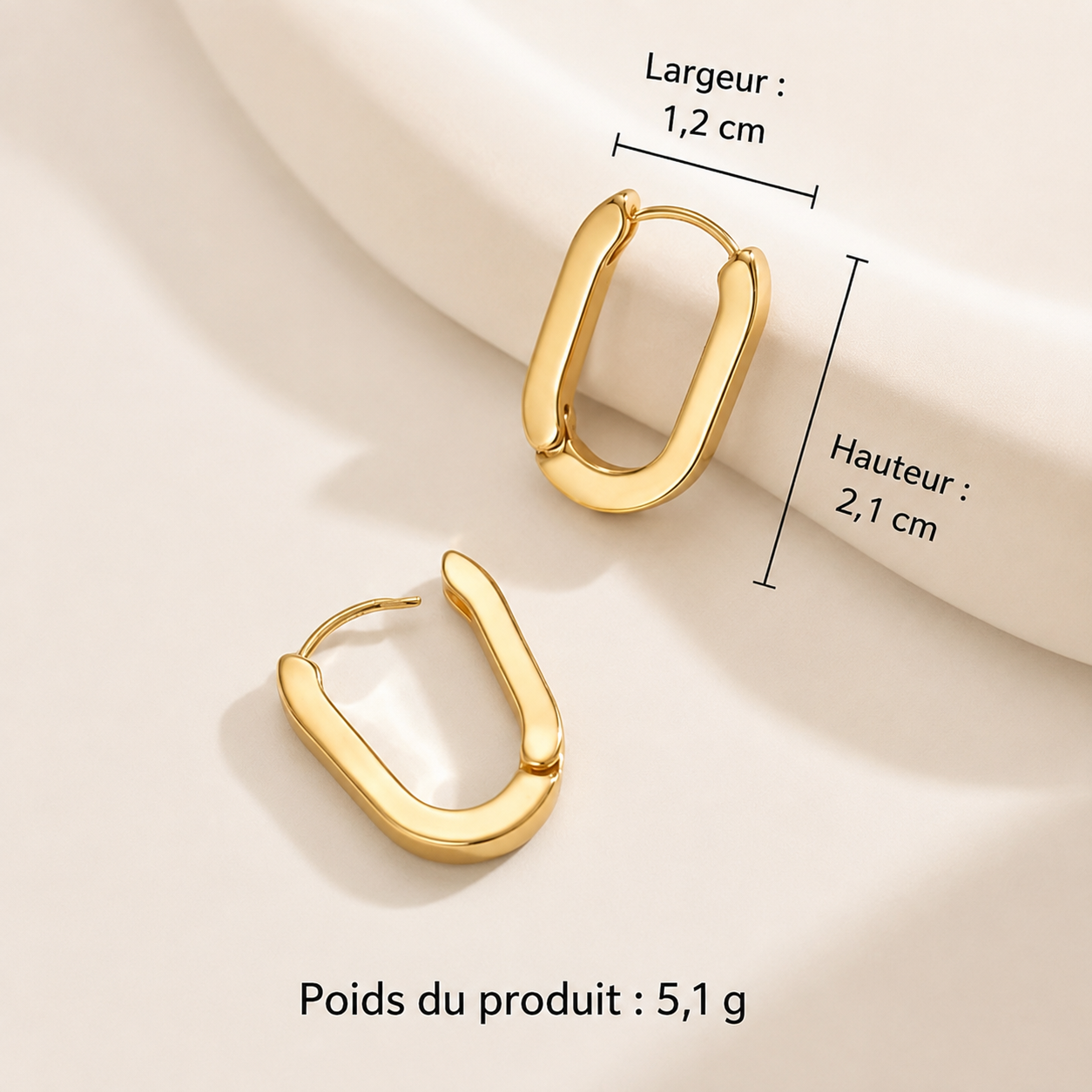 Doriane™ | Elegante Geometrische Oorbellen