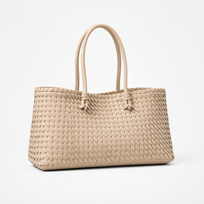 Bella™ | Handgeweven Tote Met Luxe Uitstraling