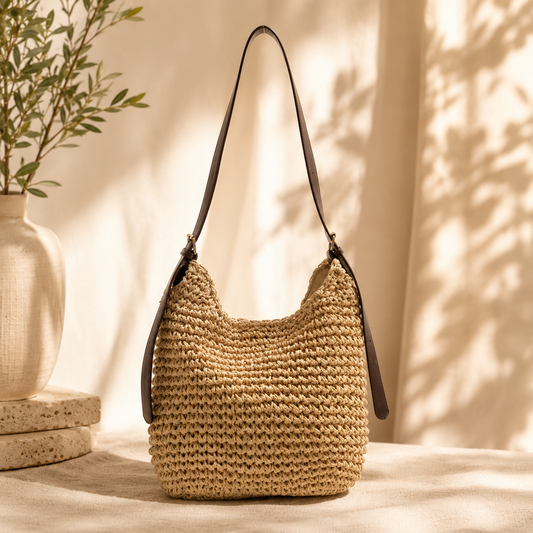 Camille™ | Bohemian Schoudertas Met Natuurlijke Charme