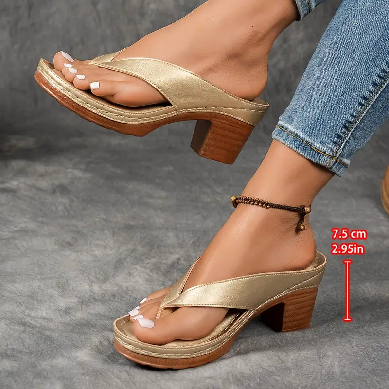 Elora™ | Comfort Sandalen met Elegante Hak