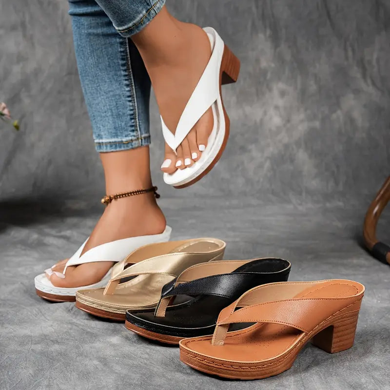 Elora™ | Comfort Sandalen met Elegante Hak