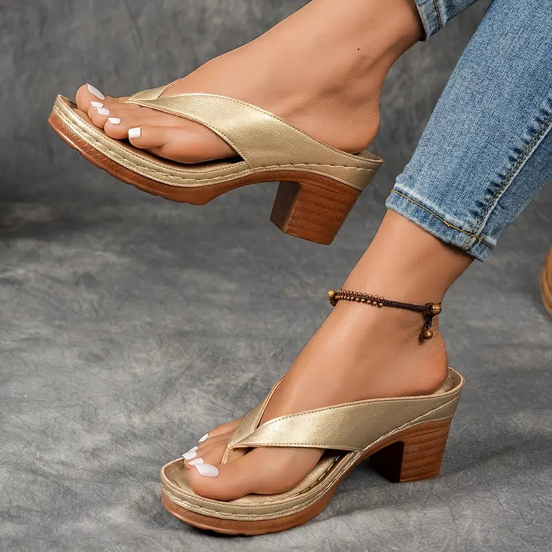 Elora™ | Comfort Sandalen met Elegante Hak
