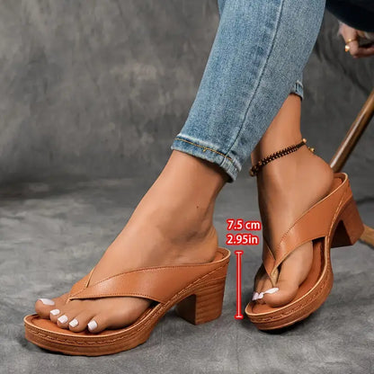 Elora™ | Comfort Sandalen met Elegante Hak