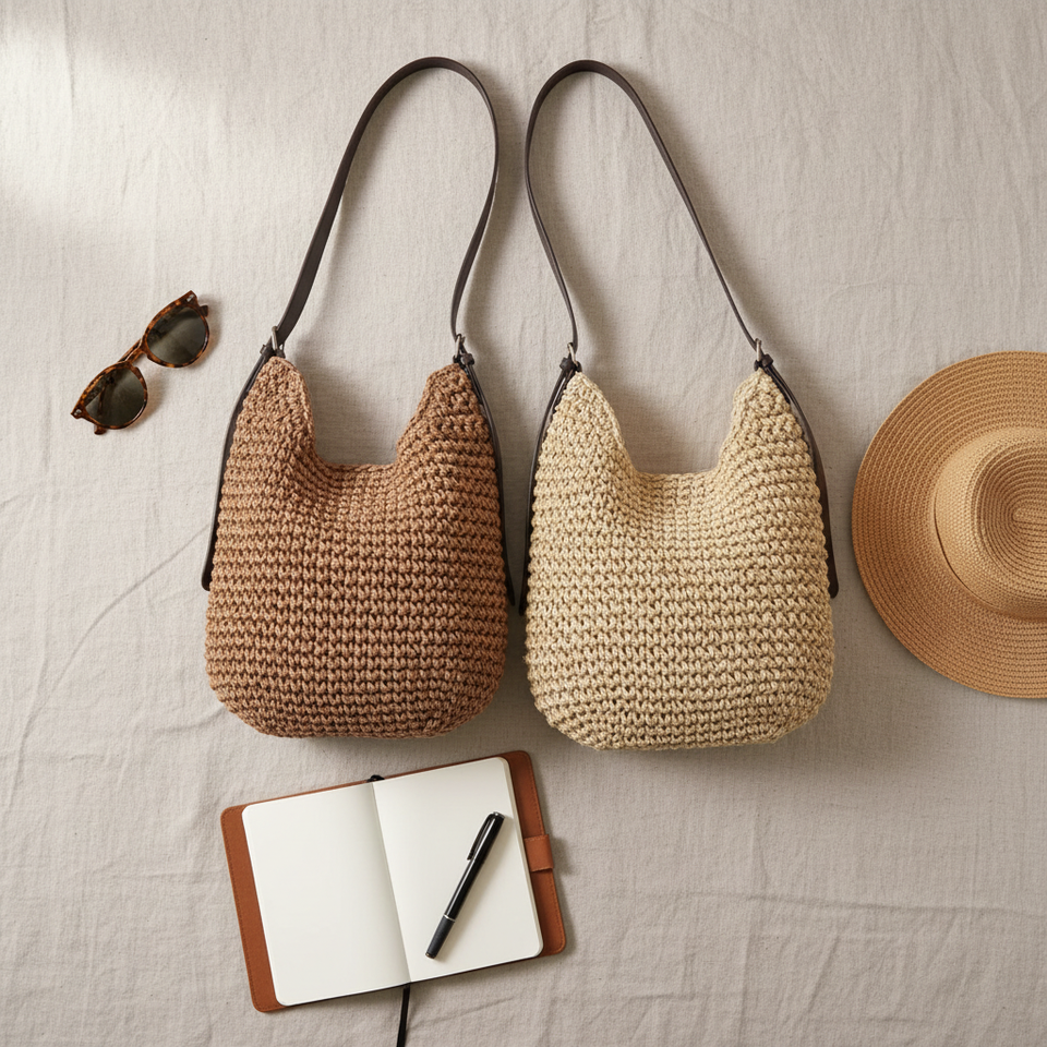 Camille™ | Bohemian Schoudertas Met Natuurlijke Charme