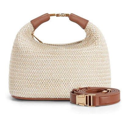 Margot™ | Geweven Bucket Tote Met Luxe Afwerking