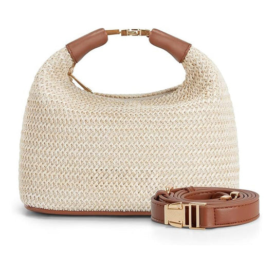 Margot™ | Geweven Bucket Tote Met Luxe Afwerking