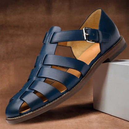 Daviro™ | Luxe Leren Sandalen voor Heren