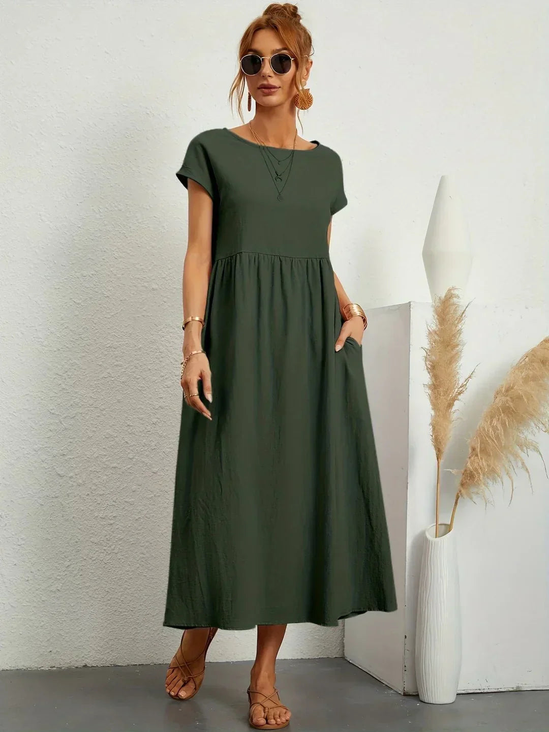 Amelise | Elegante Midi Jurk