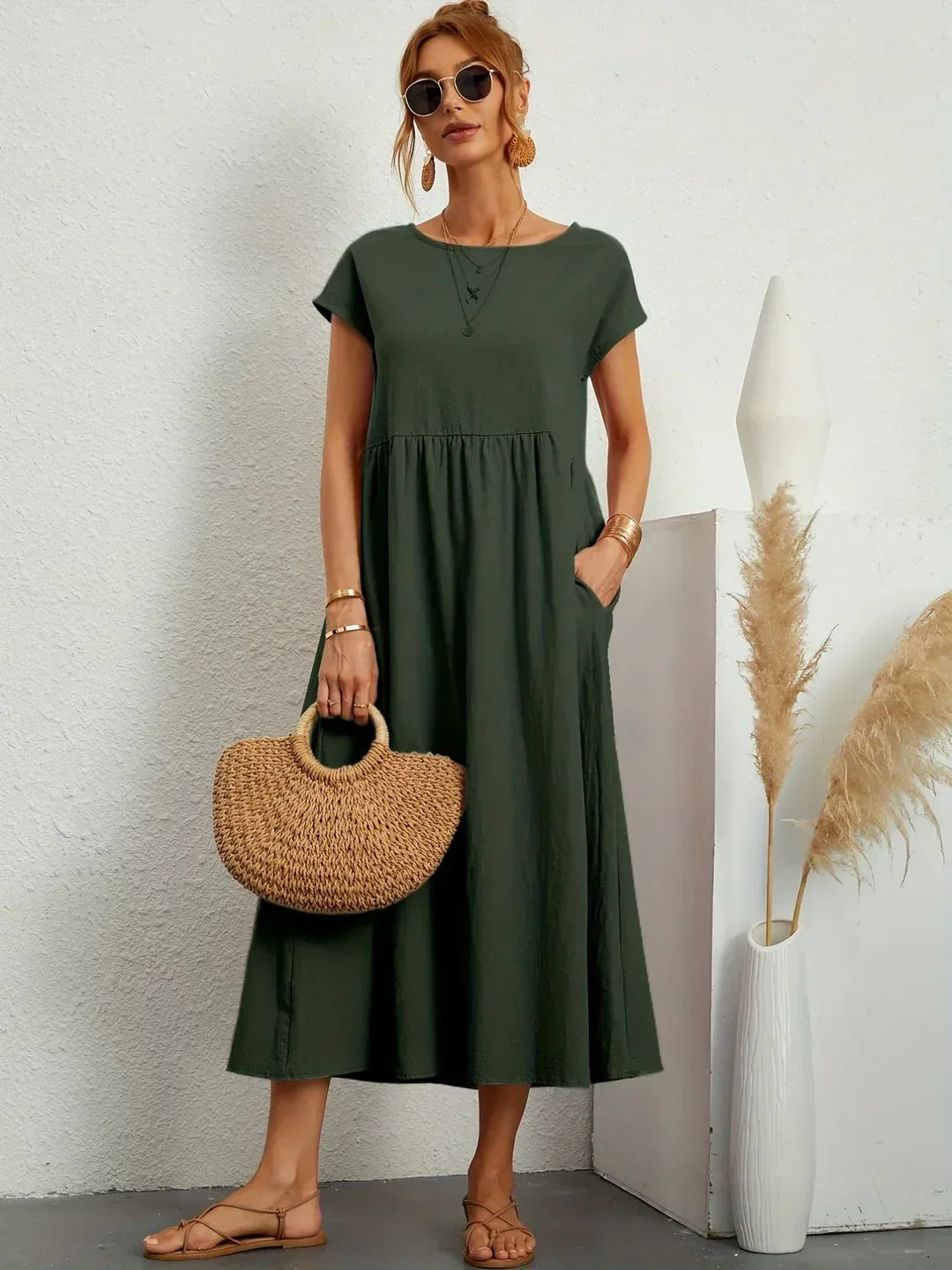 Amelise | Elegante Midi Jurk