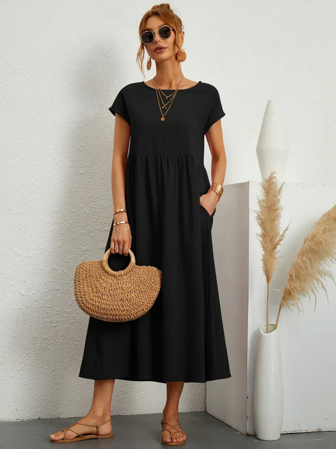 Amelise | Elegante Midi Jurk