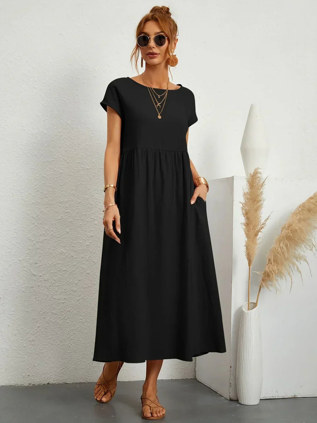 Amelise | Elegante Midi Jurk