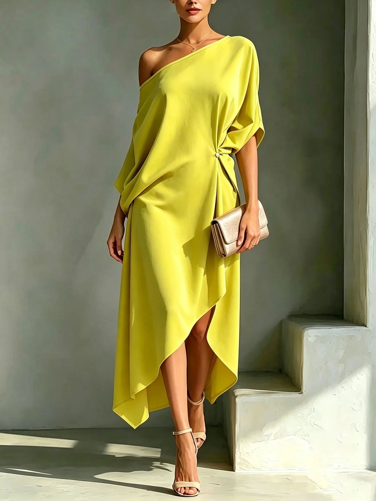 Camila™ | Elegante Asymmetrische Jurk