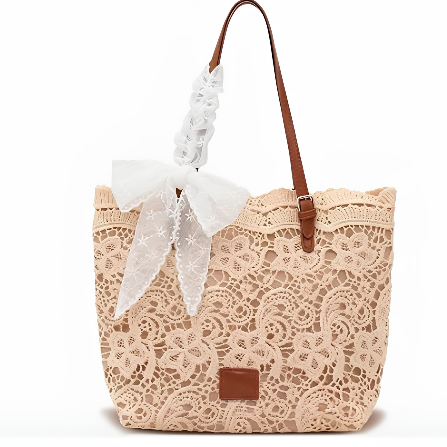 Rosalie™ | Romantische Kanttas Met Strikdetail