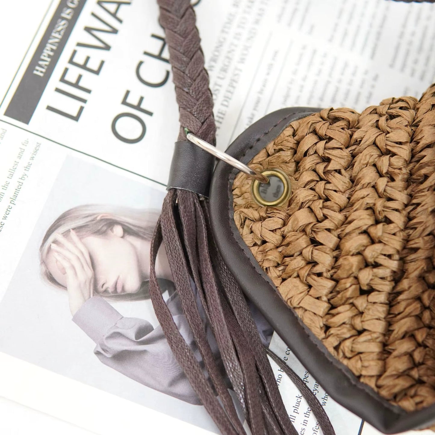 Rosie™ | Bohemian Hobo Tas Met Speelse Kwastdetails