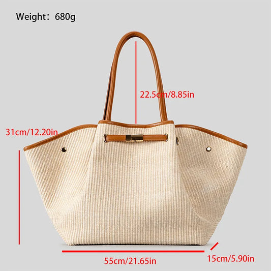 Amélie™ | Luxe Shopper Met Elegante Structuur