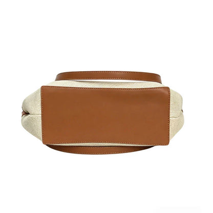 Vivienne™ | Luxe Geweven Shopper Met Elegante Details