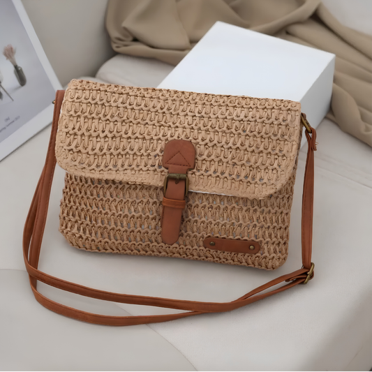 Sophie™ | Geweven Crossbody Tas Met Tijdloze Charme