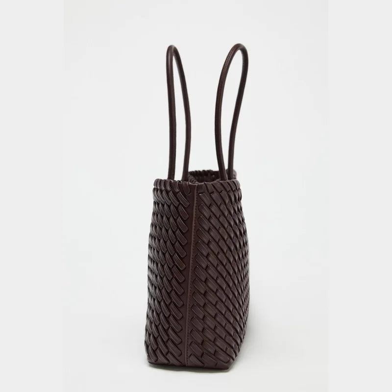 Bella™ | Handgeweven Tote Met Luxe Uitstraling