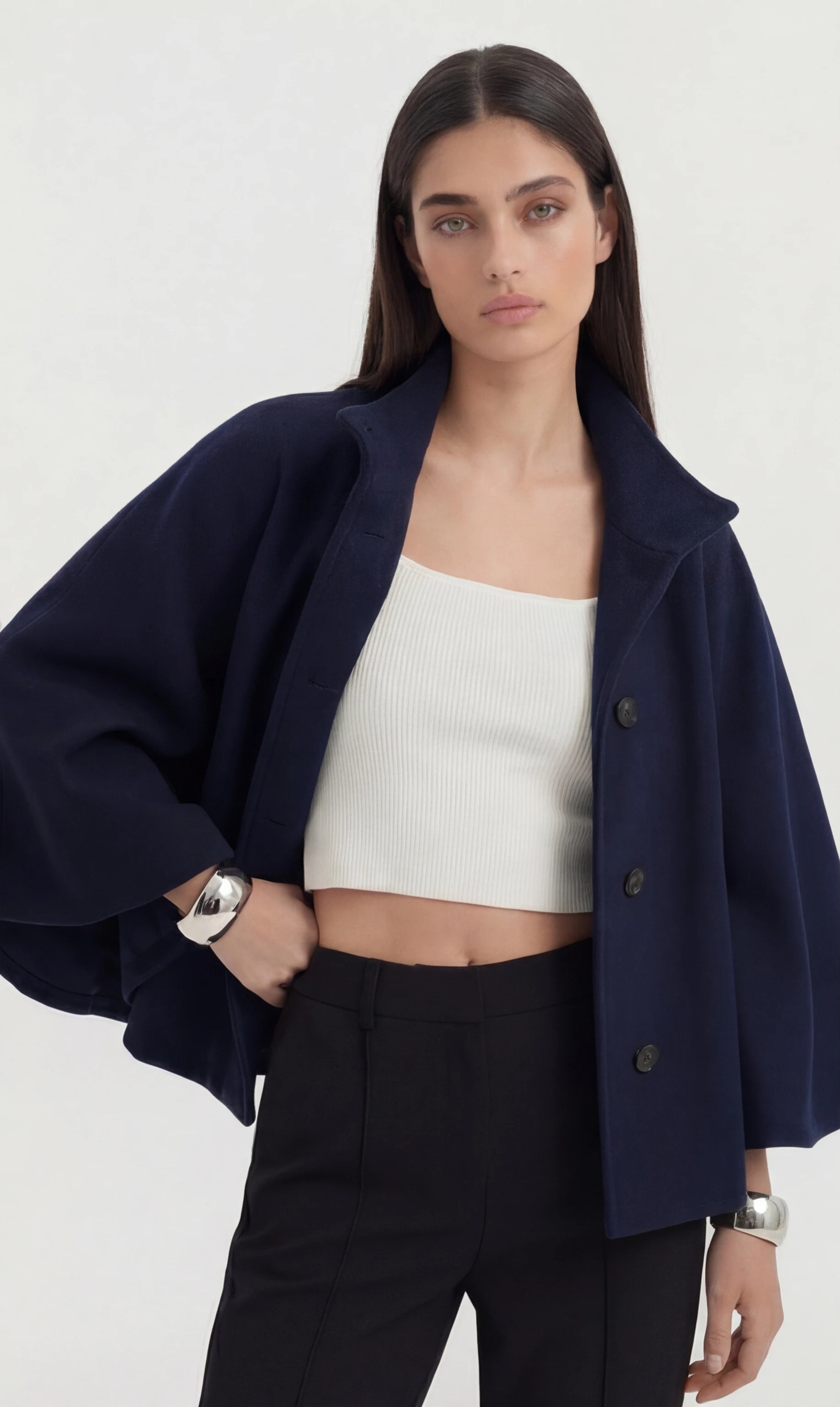 Kleur: donker blauw