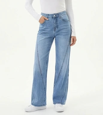 ELIVRA'S vintage straight leg jeans