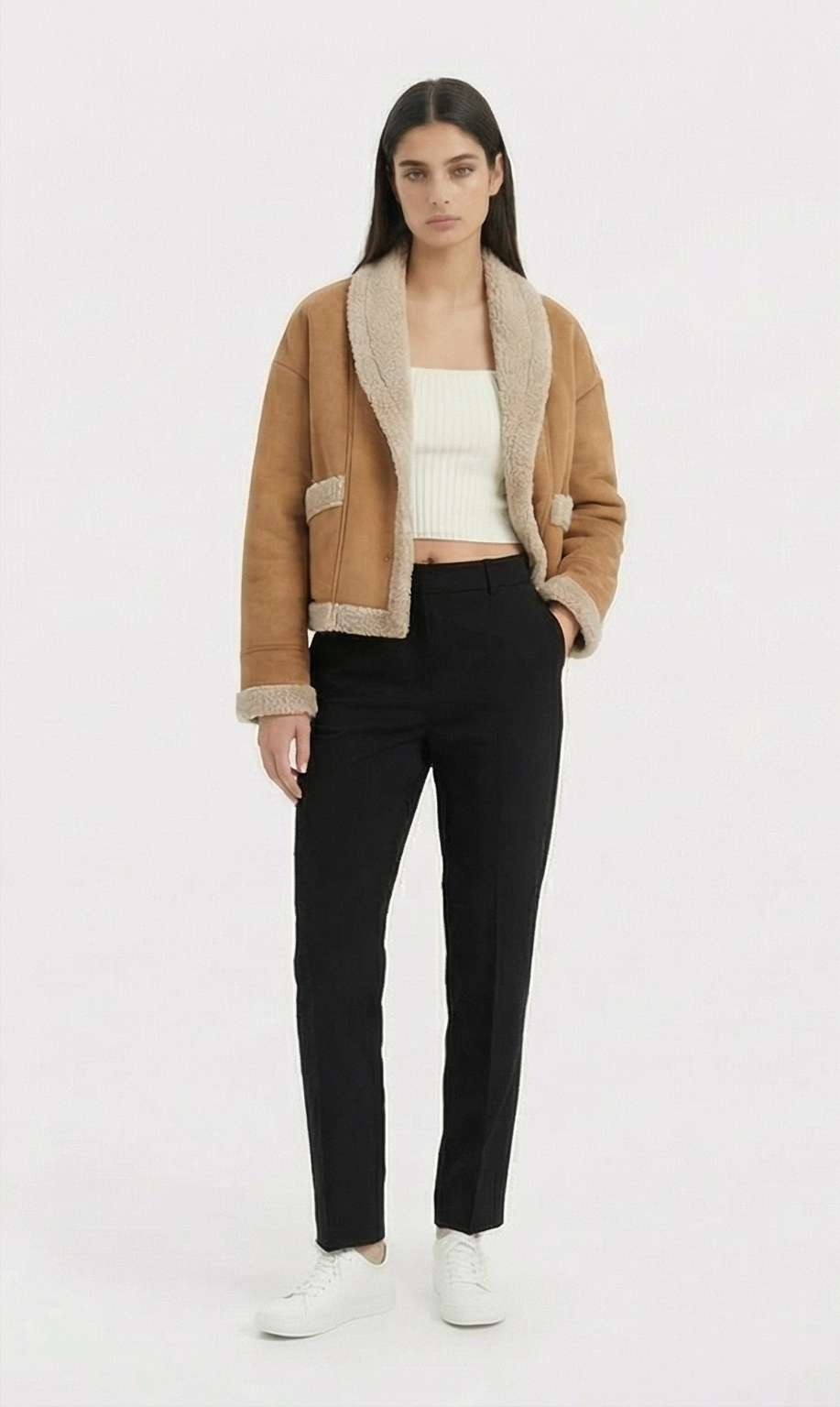Teddy Shearling Jasje | Warm & Stijlvol - Elivra