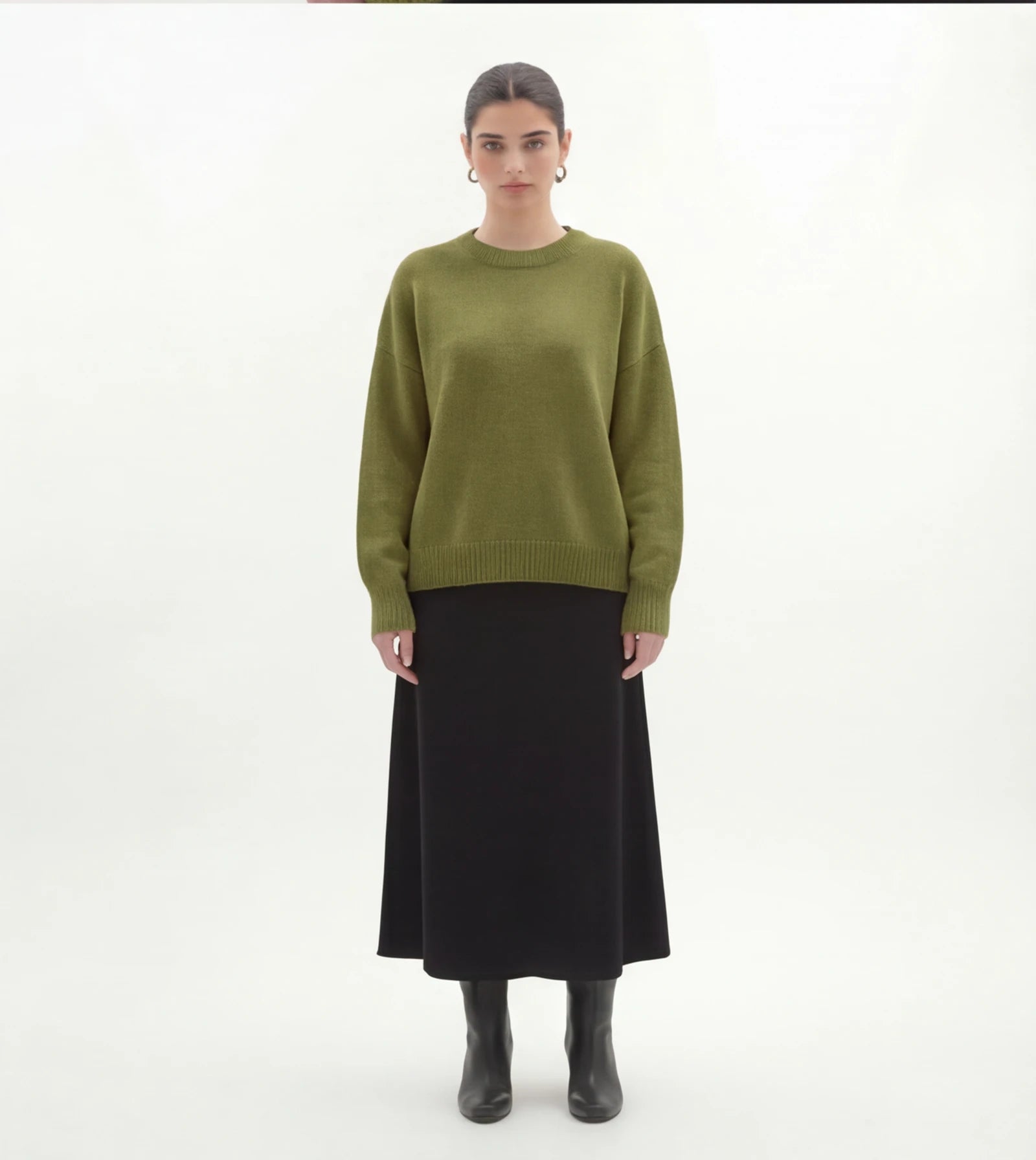 kleur: olijfgroen