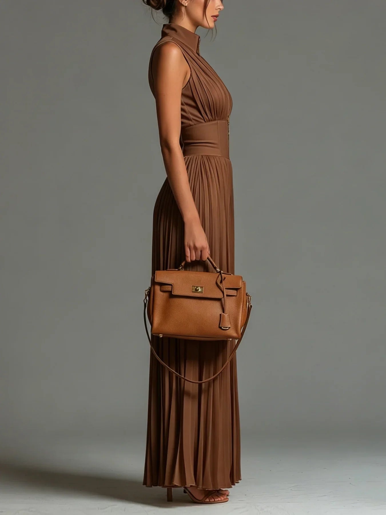 Laure™ | Elegante Mouwloze Jumpsuit met V-Hals