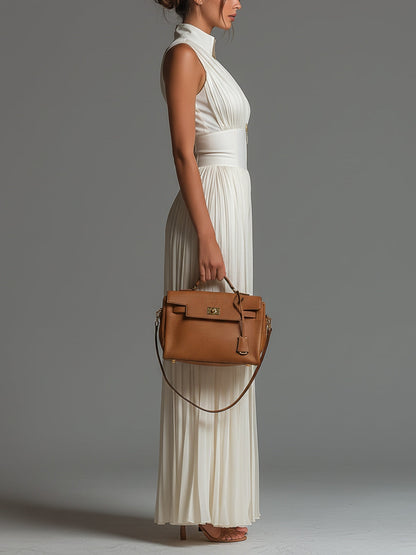 Laure™ | Elegante Mouwloze Jumpsuit met V-Hals