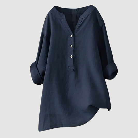 Norina | Comfort Linnen Blouse
