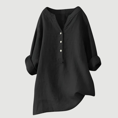 Norina | Comfort Linnen Blouse