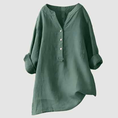 Norina | Comfort Linnen Blouse