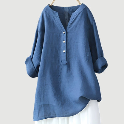 Norina | Comfort Linnen Blouse
